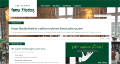 Desktop Screenshot of haus-fuesting.de
