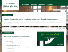 Tablet Screenshot of haus-fuesting.de